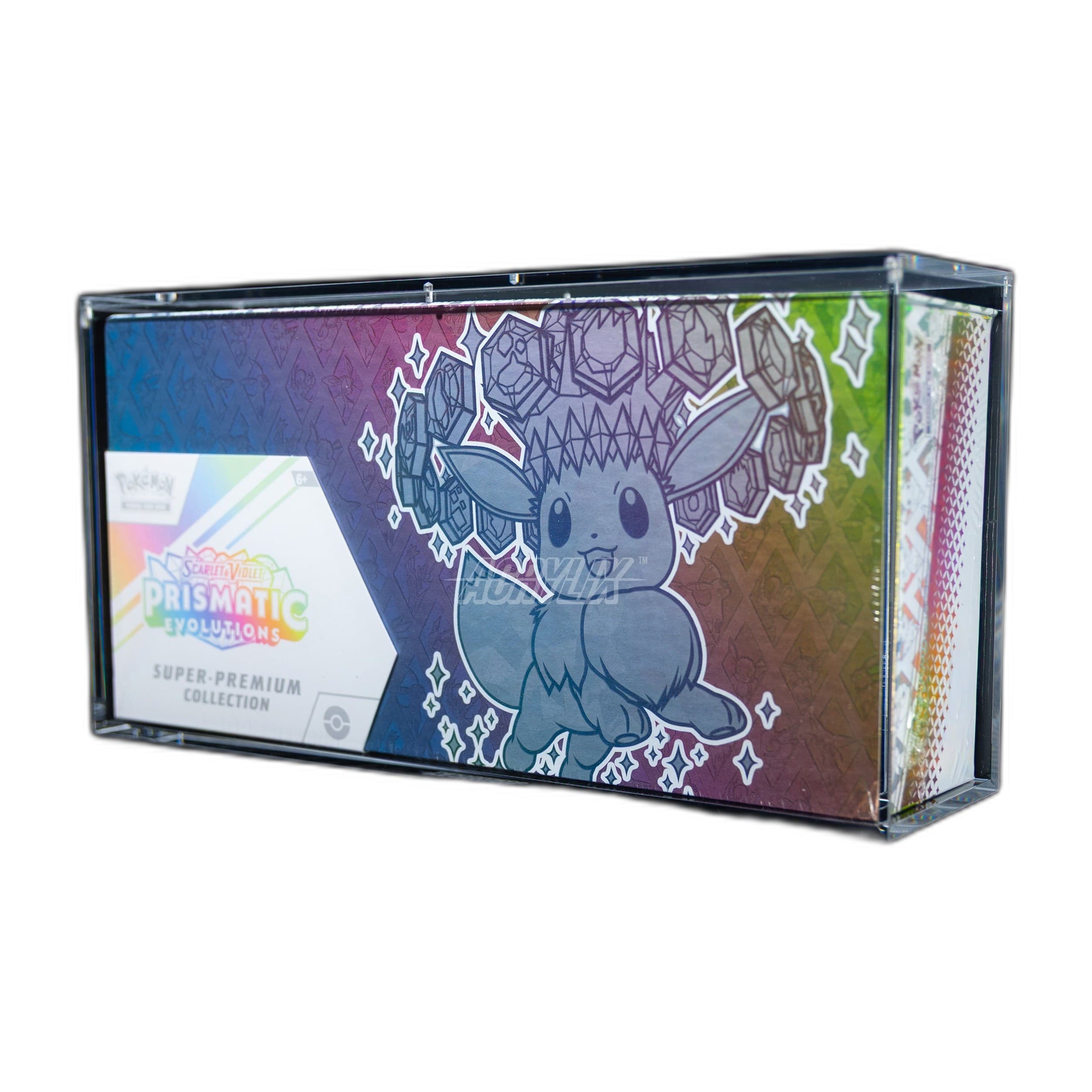 Pokémon Prismatic Evolutions Super-Premium Collection (2025) Acrylic Case