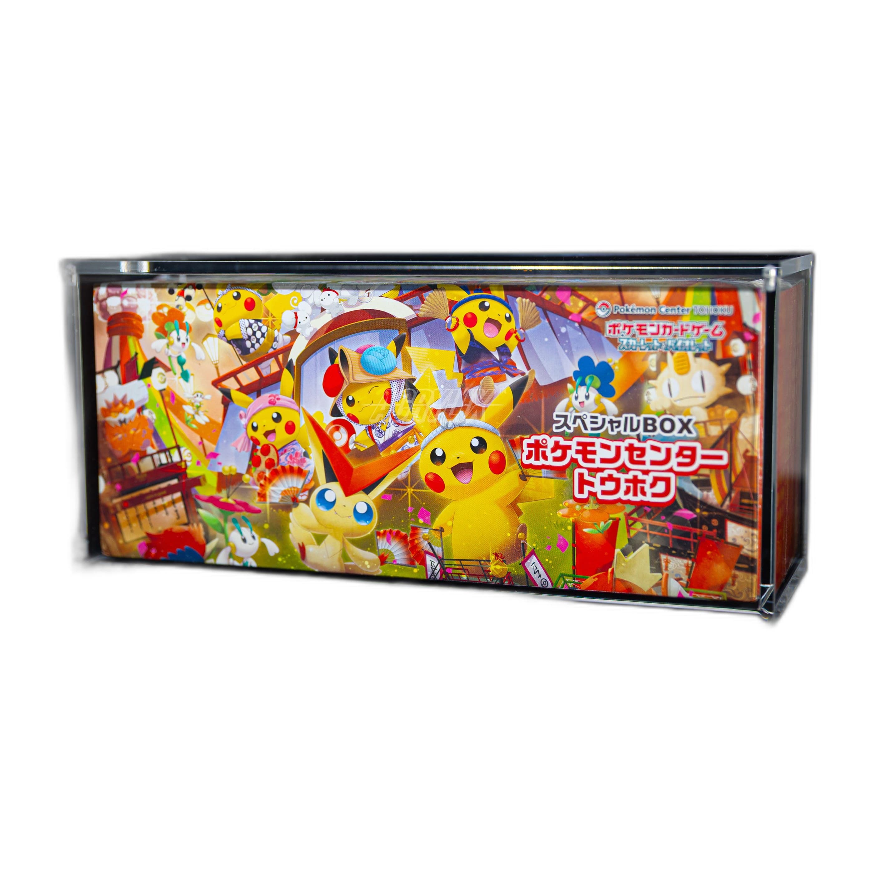 Pokémon Japanese Tohoku Promo Box (2025) Acrylic Case