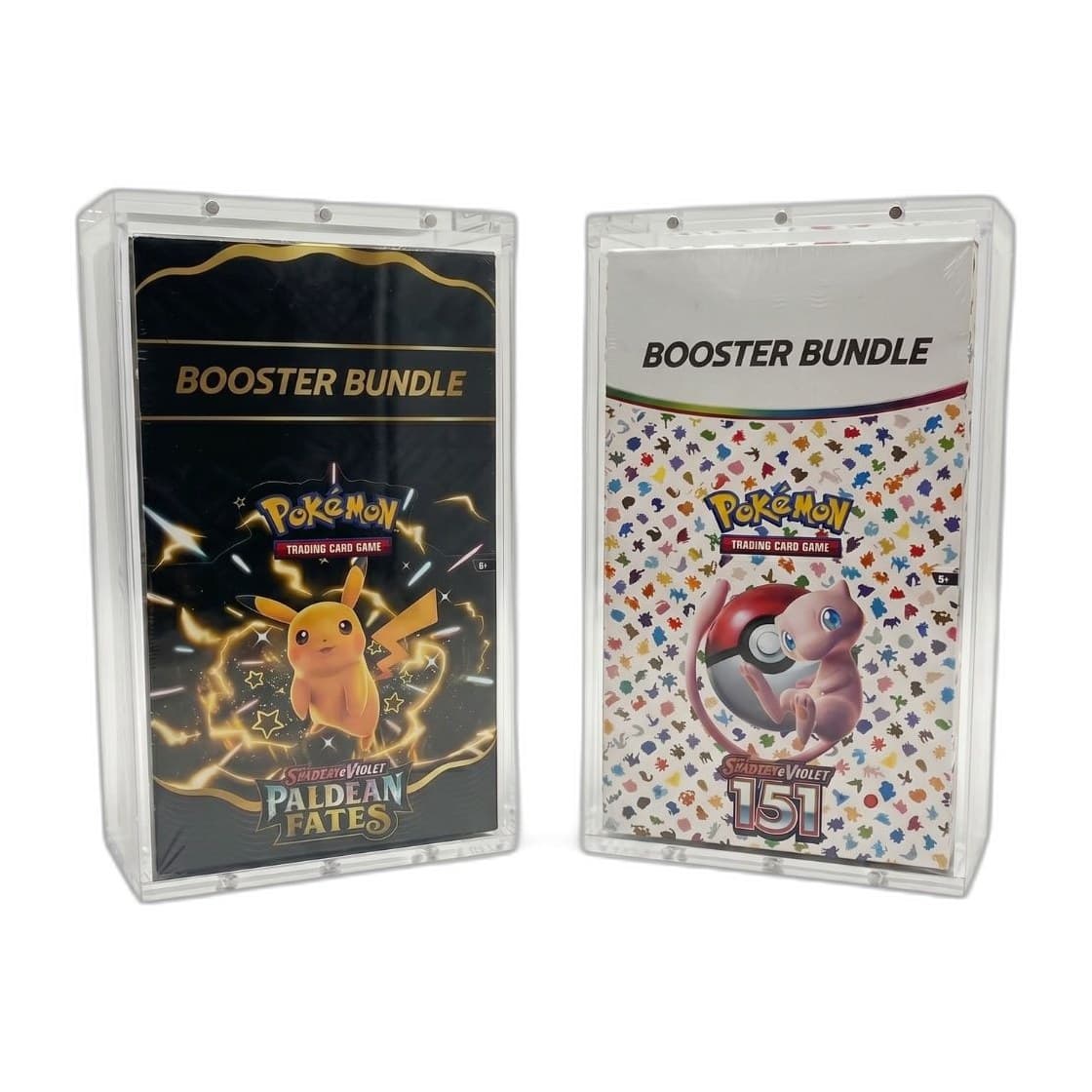Magnetic Acrylic Display Case for Pokémon Booster Bundles