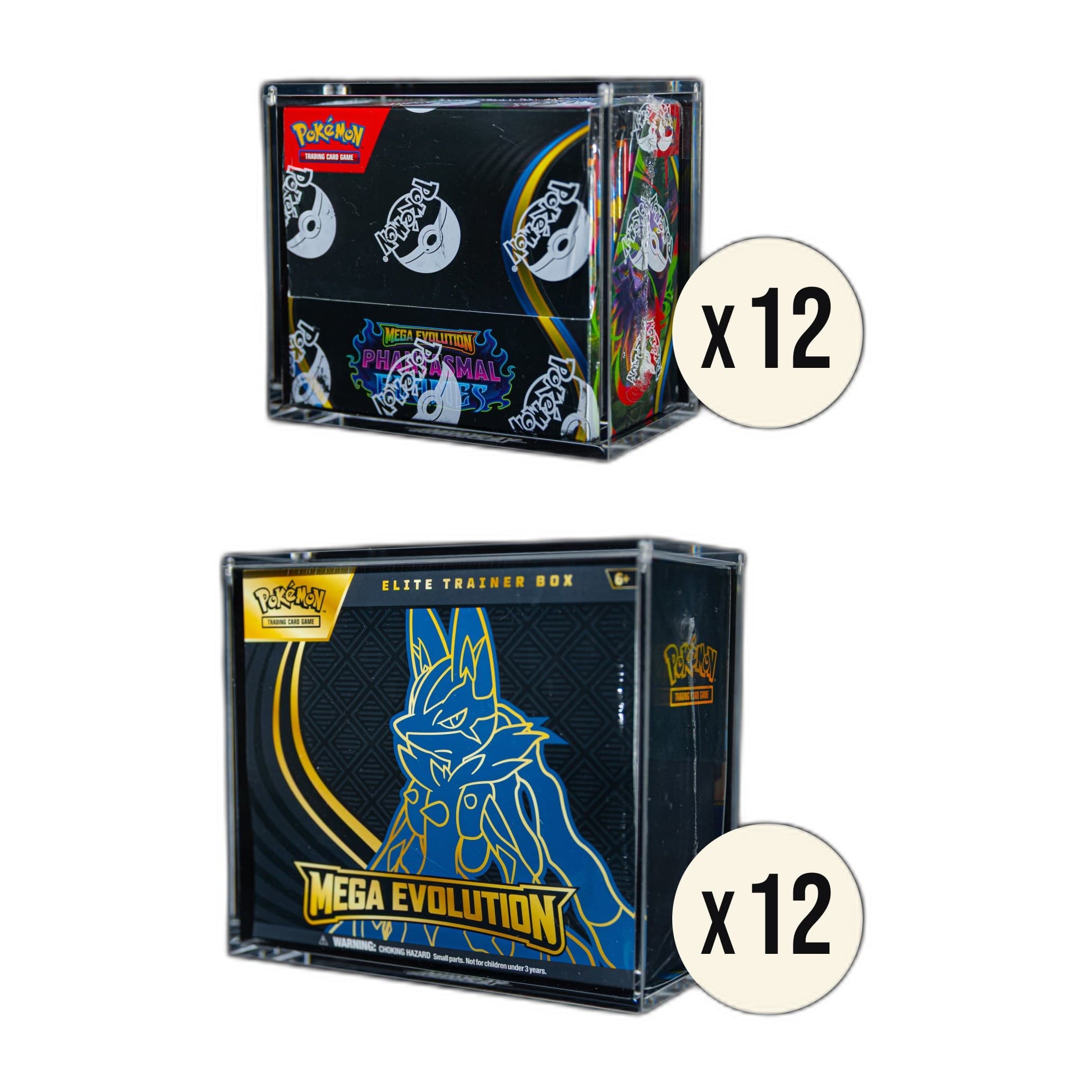 Pokémon BB + ETB Bundle Acrylic Case (24 Units)